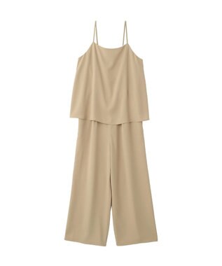 Green Parks レイヤー風　サロペット Beige