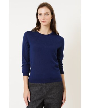 DAKS クルーネックウールニットプルオーバー