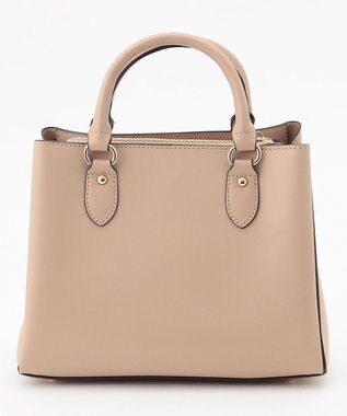 LA BAGAGERIE 【MONICA】スクエア2WAYハンドバッグ グレージュ