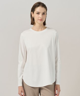【マシンウォッシャブル可】シンプルジャージー ロングスリーブTシャツ