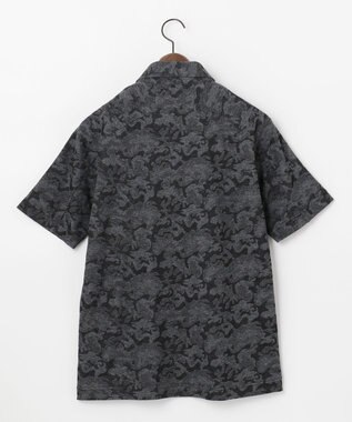 JOSEPH ABBOUD MOUNTAIN 【UNISEX】クールスキンガードカモ ポロシャツ ブラック系7