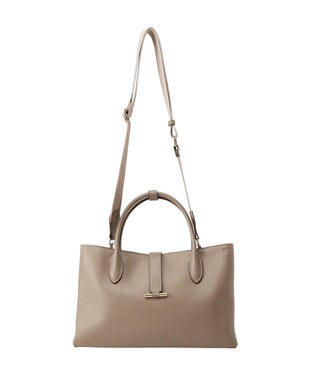 YECCA VECCA 【story.】SEPARATE TOTE M Gray Beige