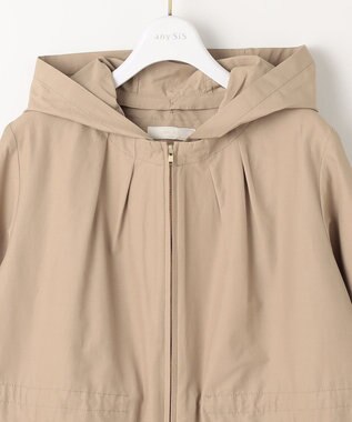 ANY SIS S 【WEB・一部店舗限定】ドロスト マウンテン パーカー ベージュ