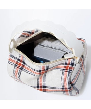 UNBILLION cachecache 波型ショルダースクエア2wayボストン アイボリー