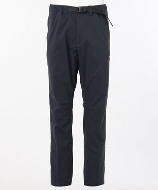 JOSEPH ABBOUD MOUNTAIN スラブシャンブレーストレッチ パンツ ネイビー系