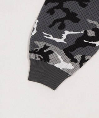 WEGO 【ユニセックス着用ITEM】ワッフルグラフィックカットZIPパーカー 柄1