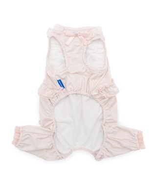 PET PARADISE ディズニー ミニーマウス リボン クール ロンパース 小型犬 ライトピンク