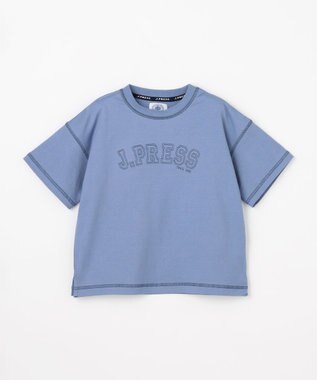 J.PRESS KIDS 【100-130cm】アーチロゴビッグＴシャツ ブルー