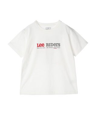 earth music&ecology Ｌｅｅ×ｅ．ｍ．ａ．ｅ　ＬＯＧＯ　Ｈ／Ｓ　ＴＥＥ Off White