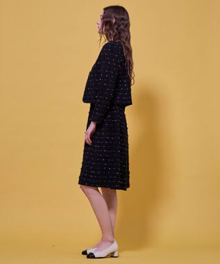 TOCCA FLOWER HIDE AND SEEK ジャケット ブラック系