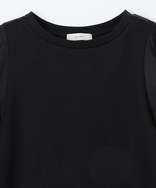 ANY 【接触冷感】秋メキ袖ボリューム カットソー ブラック