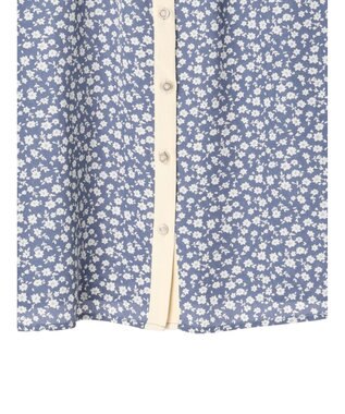 Green Parks ・ＥＬＥＮＣＡＲＥ　ＤＵＥコバナパイピングブラウス Blue