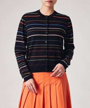 Paul Smith マルチカラーライン カーディガン