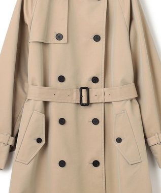 ICB L 【撥水加工】ＴＣシャンブレーツイル トレンチコート ベージュ系