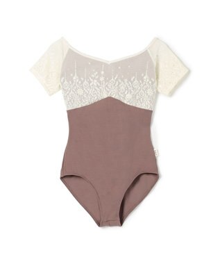 Chacott ◎【Nela ライン】ハーフスリーブレオタード