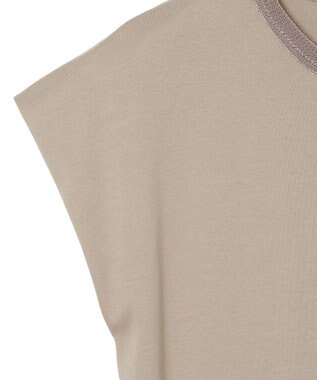 JOSEPH 【洗える】ポプリンジャージー　キャップスリーブドレス Escargot