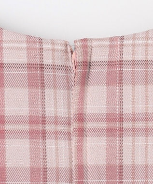 ANY KIDS 【2点セット】セーラージャケット+チェックワンピース ピンクベージュ