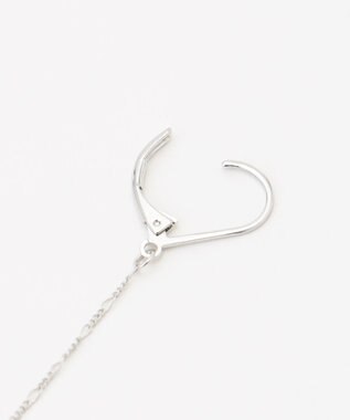 ANY 【WEB限定】ティアドロップピアス（両耳用） シルバー