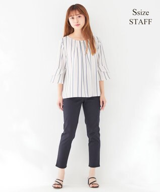 ANY SIS 【撥水加工】エバービューティ パンツ ネイビー