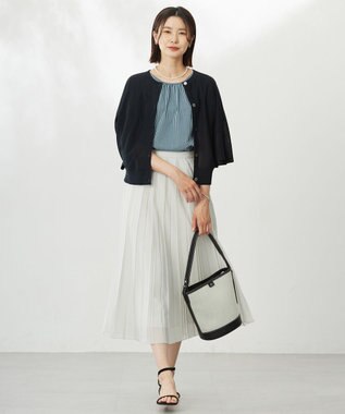 J.PRESS LADIES 【2way】Bucket キャンバス バッグ ブラック系