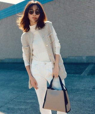 23区 【CLASSY.6月号掲載】23区DENIM ボーイフィット パンツ ホワイト系