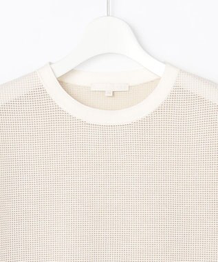 自由区 シアーメッシュニット Tシャツ オフ
