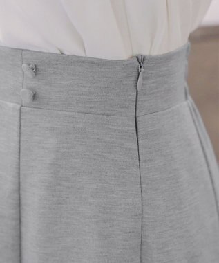 Tiaclasse ポンチフレアスカート グレー