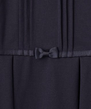 ANY KIDS レース付き きちんと ワンピース ネイビー