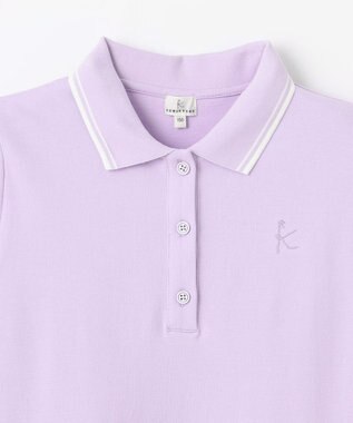 組曲 KIDS 【150-160㎝】ストレッチカノコ ワンピース ラベンダー