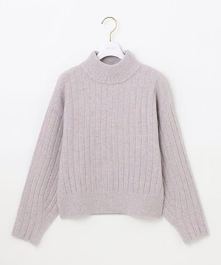 ANY SIS S 【洗える】シャーベットカラー ニット ラベンダー