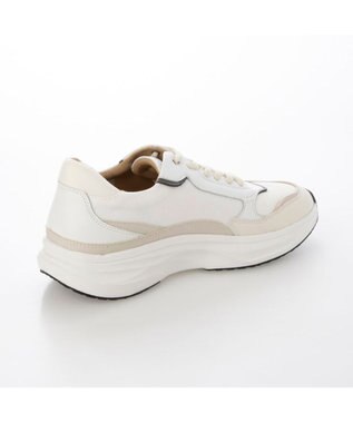 MODE ET JACOMO <MODE ET JACOMO>【軽量】厚底レースアップスニーカー ホワイト