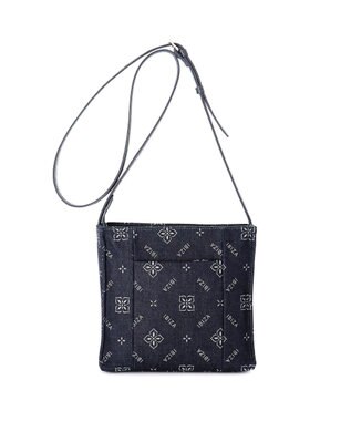 IBIZA アスール　ロゴデニム　ショルダーバッグ 水色