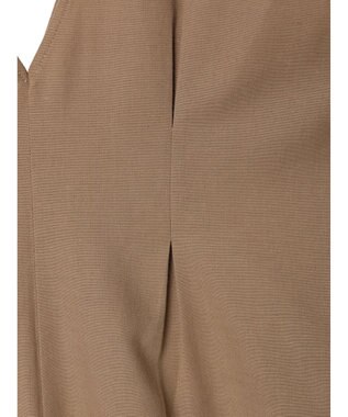 Green Parks 綿麻混サロペット Dark Beige