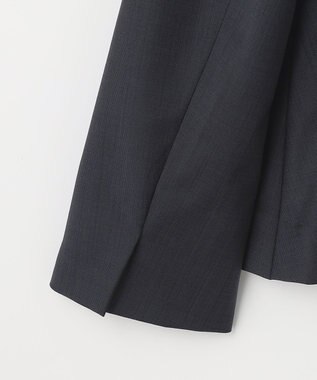 J.PRESS LADIES BAHARIYE ノーカラー ジャケット ネイビー系