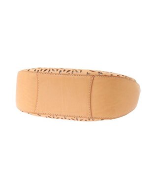 genten セイル カットワーク トートバッグ ヌメベージュ