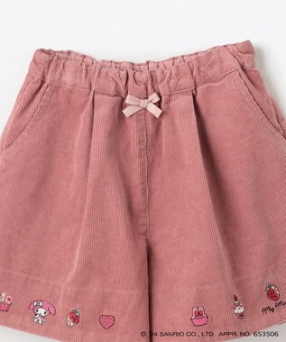 ANY KIDS 【any FAM×サンリオキャラクターズ】コーデュロイキュロット ピンク×マイメロディ