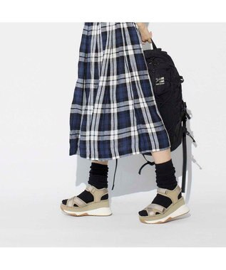 ing <ing>厚底スポーツサンダル ベージュ