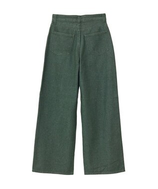 CRAFT STANDARD BOUTIQUE ホックワイドパンツ Khaki