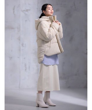 Green Parks ライトファイバーブルゾン Ivory