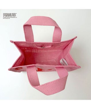 ROOTOTE 8599【スヌーピー】IP.ベビールー.ボックスジュート.ピーナッツ-9D 03：P-ピンク