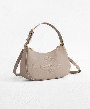 TOCCA DEAR CRESCENT LEATHER MINIBAG ミニバッグ ベージュ系