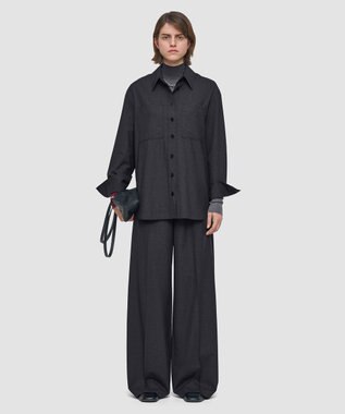 JOSEPH ライトテーラリング　シャツ Smoke