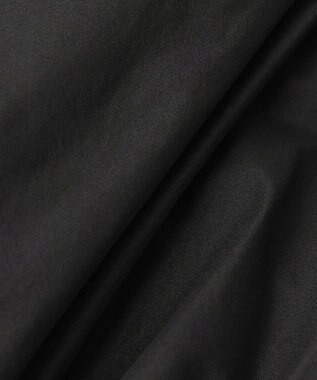 uncrave メモリータフタ フレアスカート ブラック