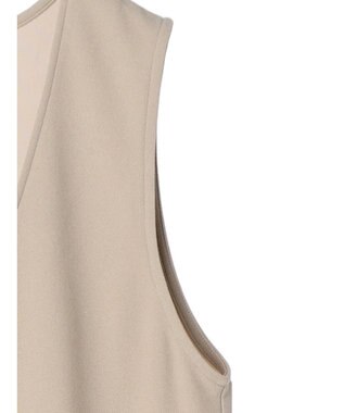 Green Parks カットジョーゼットマーメイドジャンスカ Gray Beige