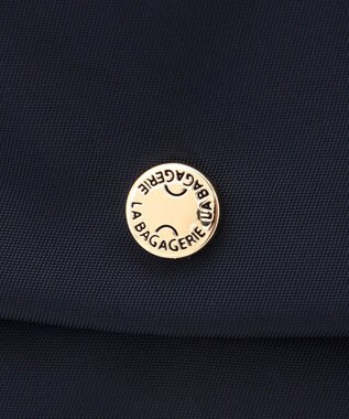 LA BAGAGERIE ダブルフロントポケット2WAYショルダー ネイビー