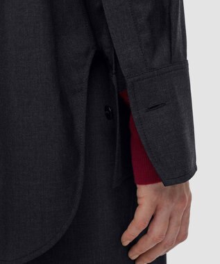 JOSEPH ライトテーラリング　シャツ Smoke