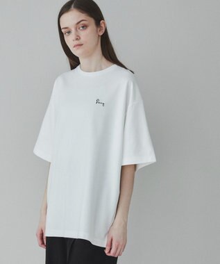 WEGO 【ユニセックス着用ITEM】AIRFUNCTION　シンプルロゴT（S） ホワイト