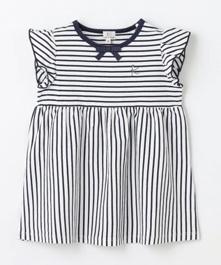 組曲 KIDS 【80-100㎝】マリンボーダー チュニック