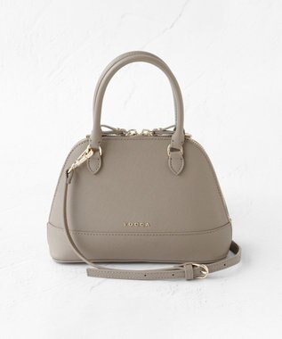 TOCCA LE SOMMET MINI BUGATTI BAG レザーバッグ ベージュ系