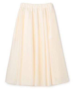 BEIGE， CLARK / タックボリュームスカート Ecru